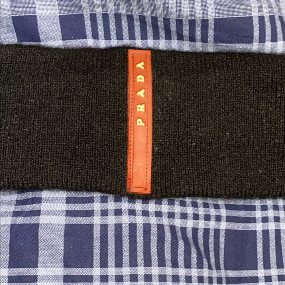 Prada Linea Cable Wool Headband